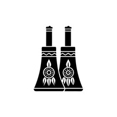 creative details thermal power station icon vector illustration	
