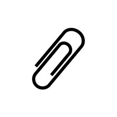 Back to School paperclip icon for stationery supplies