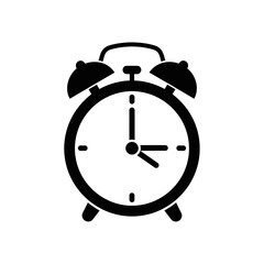 Back to School alarm clock icon representing time management
