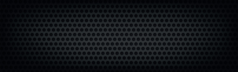 Black background with glow and shadow - Panorama