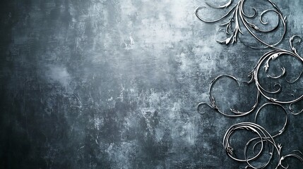 Ornate metallic background with textured design