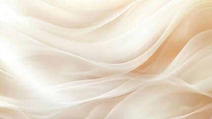 Fototapeta premium The cozy poster background is a soft beige cosmic gradient with abstract lines to create a clean and simple