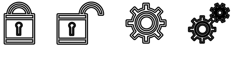 lock and gears element pack