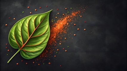 Sweet pan Indian Sweet Dish on a black background. 