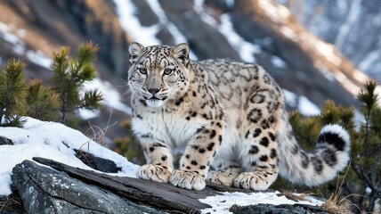 Fototapeta premium Speedy predator; lean, firm meat ideal for grilling or raw