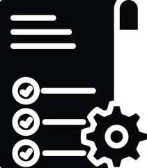 Fototapeta premium Strategy vector icon illustration concept