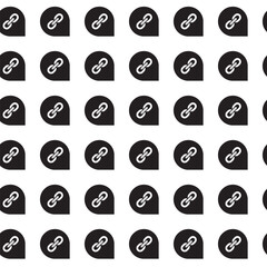 Seamless black and white pattern - minimalist design for fabric, wallpaper and digital backgrounds