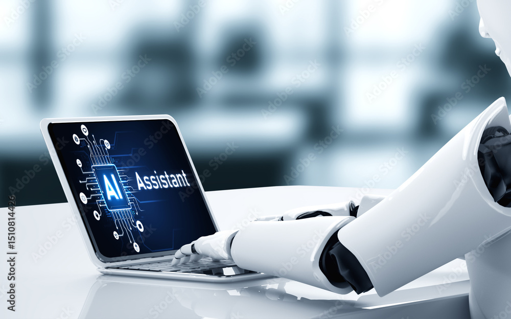 Poster generative ai virtual assistant tools for prompt engineer and user for ease of engage ai technology 