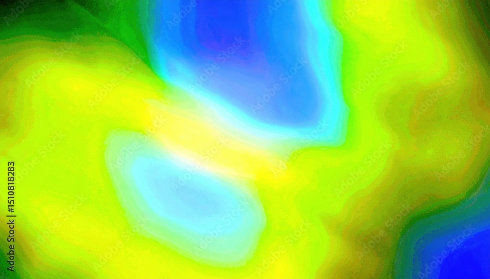Aufkleber dynamic abstract color patterns digital artwork vibrant environment contemporary viewpoint conceptua
