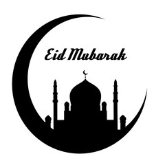 Eid mubarak Design Background. abstract Vector Illustration for greetings card, poster and bannertaj mahal vector