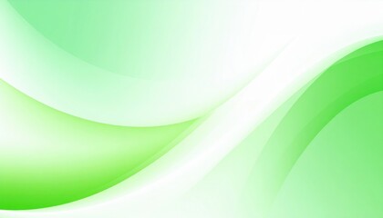 Dynamic green abstract waves digital art modern aesthetic vibrant background minimalist design