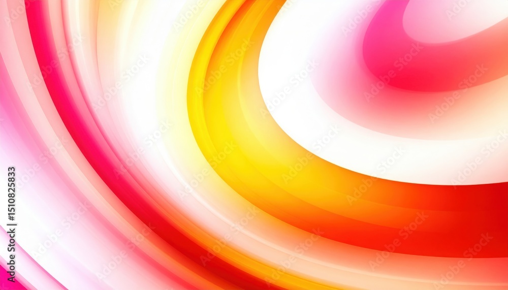 Poster dynamic abstract swirl patterns digital art colorful background vibrant environment creative concept