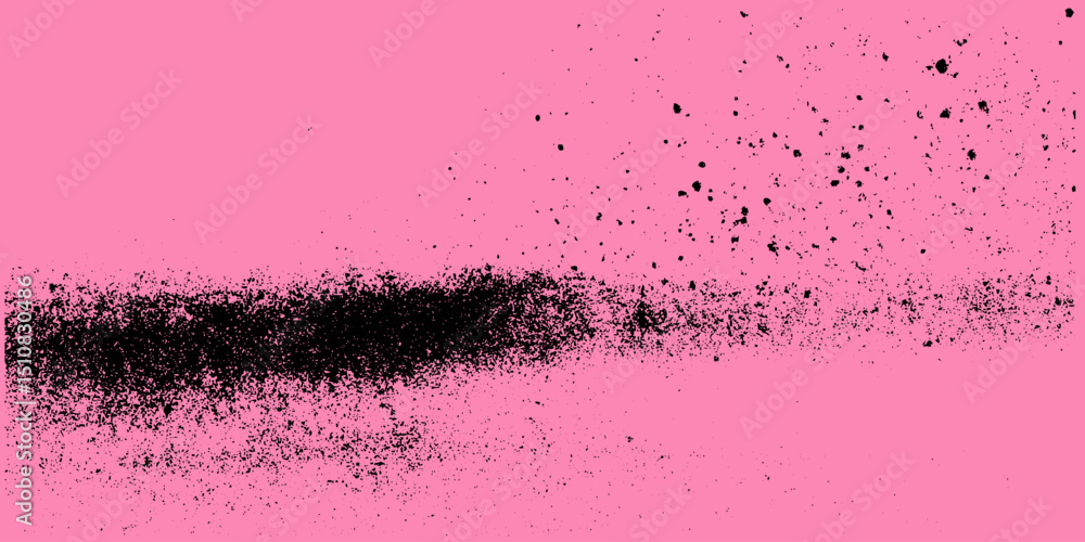 Aufkleber pink emo grange background with rough paper texture, old surface pattern, retro crack and grain