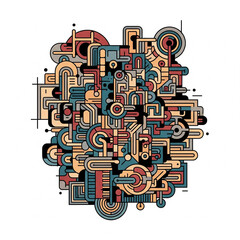 Obraz premium abstract vector illustration