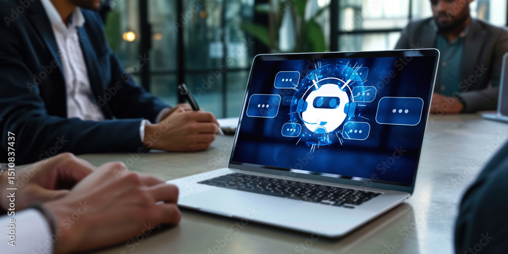 Poster chatbot software application for brisk online business that automatically reply to customer question