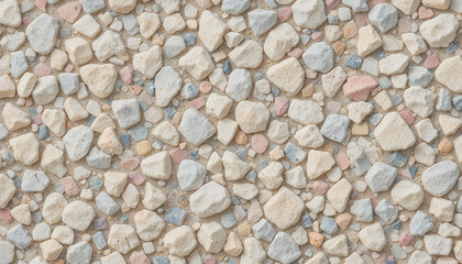 Textured Pebble Surface Background Pastel Stone Wall Decor Design