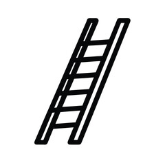Ladder Icon Vector Flat and Clean Look Isolated.eps