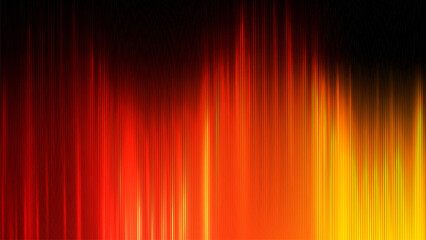 Neon abstract lines design on gradient background. Futuristic background for landing page. Holographic gradient stripes. Shiny lines texture. Psychedelic neon color shading. Vector illustration.