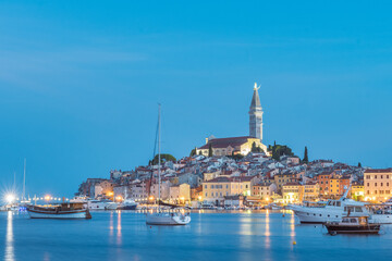 Obraz premium rovinj old town croatia