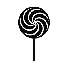 Lollipop Icon Vector Flat and Clean Look Isolate.eps