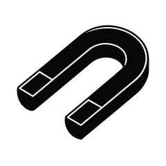 Magnet Icon Vector Flat And Clean Look