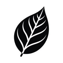 Leaf Icon Vector Flat and Clean Look Isolated.eps
