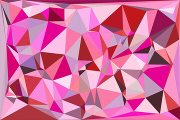 Obraz premium Abstract multicolor triangle background. Polygonal vector design in illustrator. Polygonal color background. Colorful polygonal background. colorful mosaic geometric background design with triangles