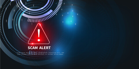 alert scam fraud protection form danger	
