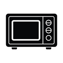 Microwave Icon Vector Flat And Clean Look