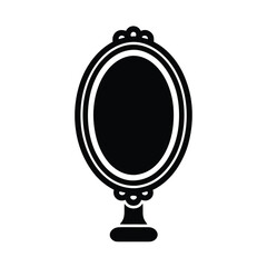 Mirror Icon Vector Flat And Clean Look