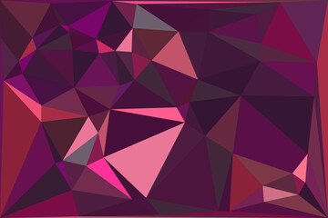 Abstract multicolor triangle background. Polygonal vector design in illustrator. Polygonal color background. Colorful polygonal background. colorful mosaic geometric background design with triangles