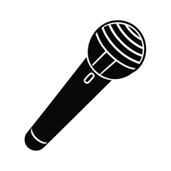 Microphone Icon Vector Flat And Clean Look