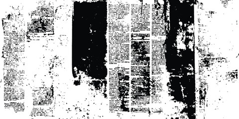  Vector newspaper paper grunge vintage old aged texture. Vintage grunge newspaper collage background. 