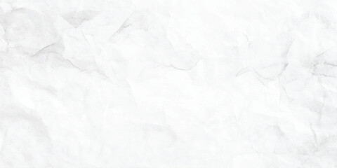white crumpled paper texture background. The texture of the paper is old and crumpled. The background is white. White recycled craft paper texture as background. Grey paper texture.