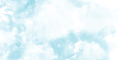 Abstract background of colorful liquid liner. Serene light blue and white color gradient background, evoking tranquility and peace.Texture design Panoramic grunge texture pattern.