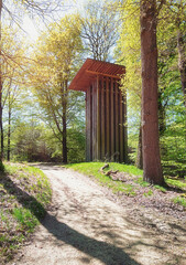 Garden art  - Wooden garden