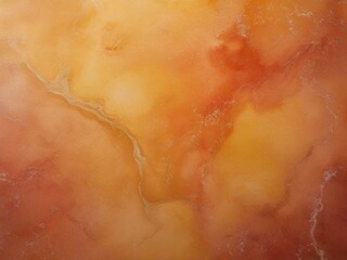 Fototapeta premium Yellow orange background with texture and distressed vintage grunge and watercolor paint stains in elegant Christmas backdrop illustration