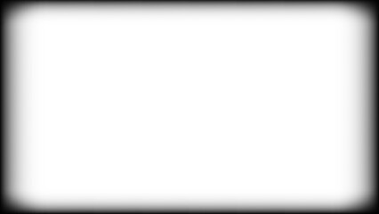 Obraz premium Blank White Canvas with Thick Black Border A Simple, Clean Background Image