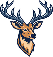Deer vector design
