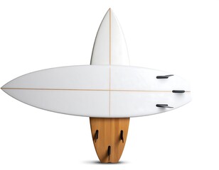 Two surfboards, top-down view