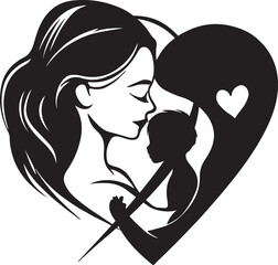 Romantic vector illustration of a loving couple kissing, perfect for Valentine's Day or wedding art