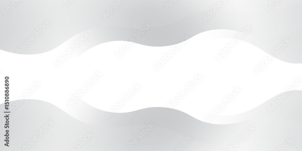 Poster white background with dynamic curve line elegant graphic design element decoration. eps10