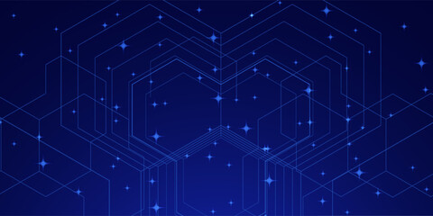 Abstract dot white blue pattern gradient texture technology background.eps10