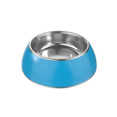 Pet Bowl isolated on transparent background	