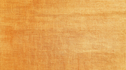 Close-up of rustic orange burlap textile with natural woven texture for craft and design background