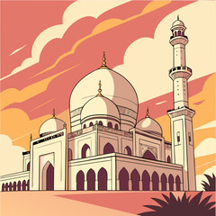 Eid Mubarak Background And Wish 2025 Image.