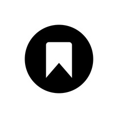 bookmark icon vector illustration isolated on transparent background