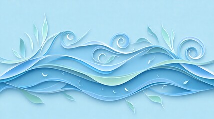 Abstract paper waves (3)