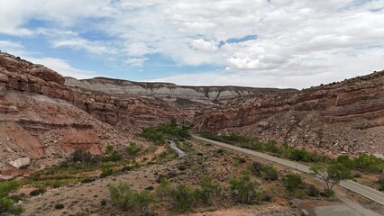 Scenic Desert Landscapes and Highways of Southern Utah