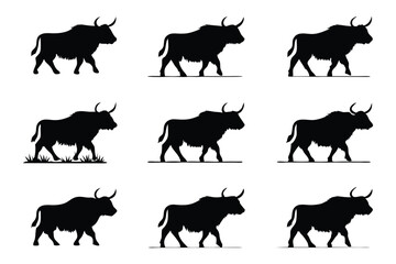 black and minimalist of-crazy scottish vector 